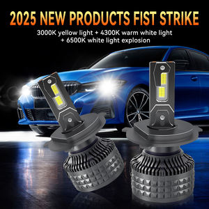 Nouvelles ampoules de phares LED 100W 12000LM H1 H3 H4 H7 H11 9004 9005 9006 6000k avec télécommande - Product Image 3