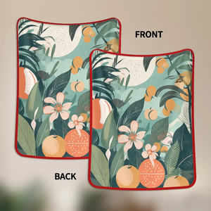 Image personnalisée Luxe 250 GSM Réversible Flanelle Jeter Couverture 4:5 Ratio Super Doux Corail Polaire Confortable Chaud Camping En Plein Air Décoratif - Product Image 2