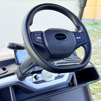 Voiture de golf électrique Falcon H4+2 à 6 places, véhicule tout-terrain surélevé, prix de gros direct usine de produits chinois