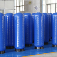 Gamme complète de réservoirs et de boîtiers de filtration en PRV avec cuve sous pression pour le traitement de l'eau industrielle, garantie 1 an