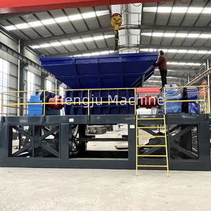 Trituradora multifuncional de doble eje para reciclaje de chatarra, máquina cortadora de goma para coche de cobre, hierro y aluminio, polvo de goma - Product Image 5