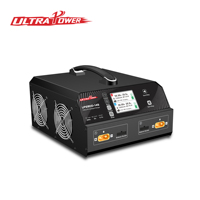 Chargeur de drone 6S 8S 10S 12S UP2800-14S 2X1400W 28A Support LiPo LiHV Batterie intelligente pour drone de cartographie agricole