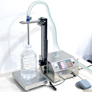 Máquina Automática de Llenado de Líquidos con Pesaje, Limpieza y Llenado, Máquina de Llenado de Botellas de Bebidas y Aceite con Panel de Control Digital - Product Image 2