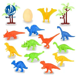 Bemay игрушка развивающие игрушки Забавный дизайн безопасности красочные мини пластиковые динозавры и яйцо игрушка