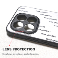 Coque de téléphone imprimée UV 2D de haute qualité, coque antichoc en TPU PC avec protection de l'appareil photo pour Xiaomi 15T