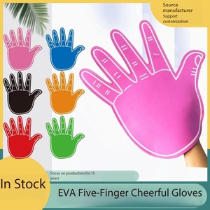 Gants EVA Big Palm pour l'encouragement des équipes de cheerleading, accessoires de cheering en éponge pour une ambiance festive et excitante - Product Image 1