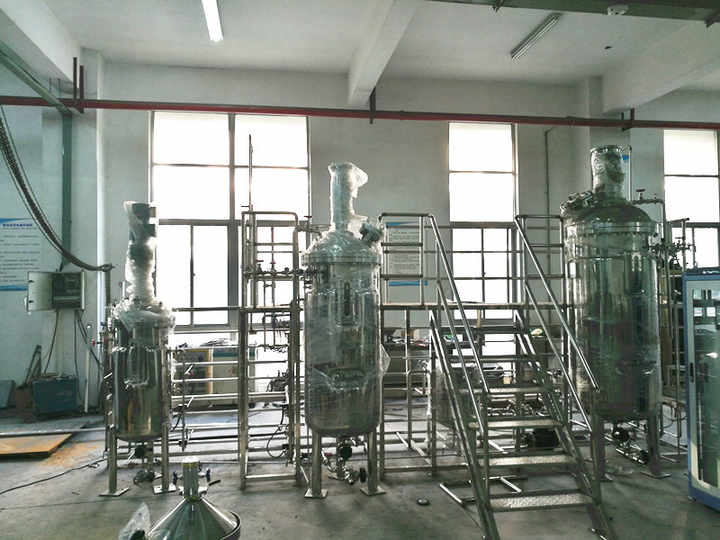 Small Advanced Control System 100L Lab Bioreactor Fermenter Automatic Optimal Pressure Vessel for Efficient Fermentation New