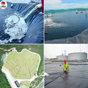 Geomembranen Wasserdichte HDPE-Geomembran-Auskleidung für Fischzuchtteiche, Bewässerungsrinnen und Dämme - Product Image 6