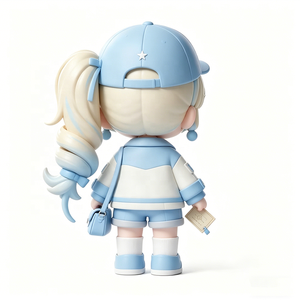 Figurines en résine personnalisées de style pop, filles anime, jouets en boîte mystère pour enfants, vente en gros - Product Image 3