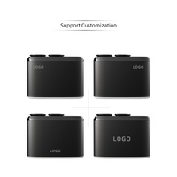Diffuseur d'arômes à double buse, rechargeable par USB, contrôlé par application, fonction de minuterie, sans eau, pour huiles essentielles domestiques, en métal, sur batterie