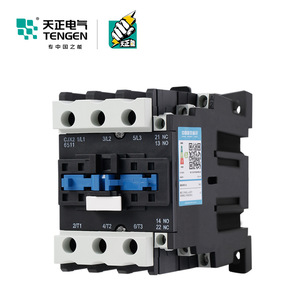 Contactor Tengen Cjx2 6511 AC, 80A, 3 Fases, 24V, 36V, 110V, 220V, 380V, Montaje en Riel DIN - Product Image 1