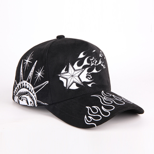 OEM özel 5 Panel kavisli ağız adam için nakış logosu ile % beyzbol şapkası yapılandırılmış - Product Image 3