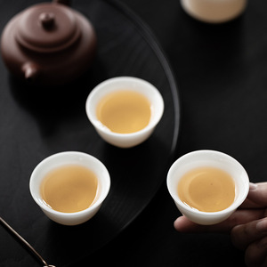Tazza Piccola in Porcellana Ice Jade, Tazzina da Tè in Porcellana Bianca, Tazza per Degustazione, Tazza del Maestro, Set da Tè in Ceramica Fatto a Mano, Confezione Regalo - Product Image 3