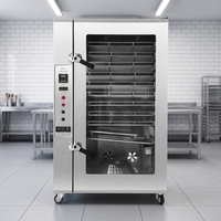 Fumoir commercial multifonctionnel pour viande séchée, canard, poulet rôti, poisson fumé et fruits de mer
