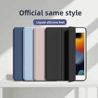 Étui pour tablette iPad 11 Mini 7 11e génération en cuir PU et silicone souple avec support pour stylet