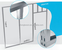 Mesin Pembentuk Profil Drywall untuk Bangunan Baja, Mesin Roll Forming Profil CD UD CW UW untuk Drywall