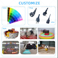 Machine de rodéo gonflable électrique pour enfants, jeu de rodéo mécanique Toro Mecanico