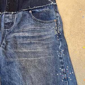 Jeans da <span class=keywords><strong>Uomo</strong></span> Personalizzati di Alta Qualità, <span class=keywords><strong>Pantaloni</strong></span> Jeans a Doppia Vita per <span class=keywords><strong>Uomo</strong></span>, Jeans in Denim a Vita Alta e Gamba Larga, Produttore - Product Image 4