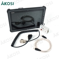 Tablette Getac F110 + Adaptateur PC ZAPI-USB, Outil de programmation de contrôleur électrique, Câble de données ZAPI F01183A, Outils de diagnostic de console Zapi