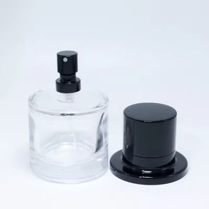 Wholesale Round clear Perfume <b>Glass</b> <b>Bottle</b> 50ml <b>100ml</b> Luxury Perfume <b>Bottle</b> with Magnetic Cap 5.0 (4 Re - Product Image 5