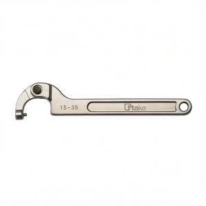 Ttake Swivel <b>Hook</b> Wrench 15-35mm Round Nose Adjustable Wrench - Product Image 2