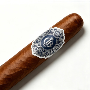 Autocollants personnalisés pour cigares avec logo de marque privée, impression de cercle de cigare, autocollants gaufrés en feuille d'or pour étiquettes de cigares - Product Image 5