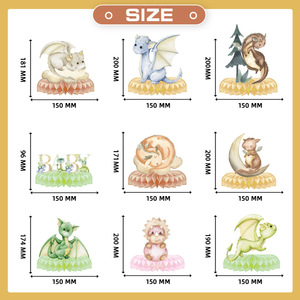 <span class=keywords><strong>Dinosaure</strong></span> <span class=keywords><strong>Anniversaire</strong></span> Nid D'abeille Décoration Baby Shower Fête D'<span class=keywords><strong>anniversaire</strong></span> Décoration Nid D'abeille <span class=keywords><strong>Table</strong></span> Papier Nid D'abeille Décoration - Product Image 6