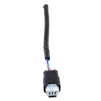 Kit de connecteur de borne de batterie de voiture magnétique circulaire 6 broches Mini Din femelle DJ7038C-1.5-21 en cuivre ABS/PC à travers panneau