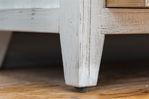 خزانة إنوفا المنزلية ذات الطراز الريفي بدرجين من الخشب المشقوق، أثاث كلاسيكي بتصميم عتيق - Product Image 6