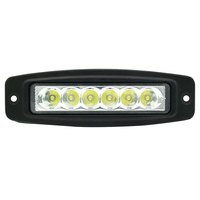 PZ2076F-18A Vente directe d'usine, bande lumineuse LED de travail 18W, camion tout-terrain, éclairage de travail LED pour camion, phare de voiture