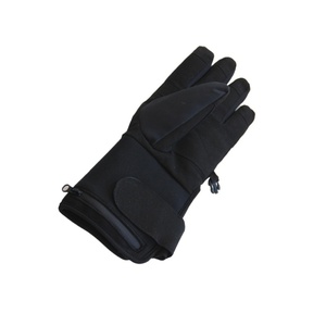 Guantes Calefactables Recargables por USB, Mitones para Auto, Cálidos, Impermeables, para Nieve, Tejidos Personalizados, para Clima Frío, de Cuero, Azules, Negros, para Mujer, de PU, para Escalar en Hielo - Product Image 1