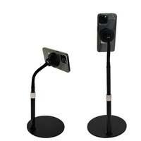 Nouveau support de téléphone magnétique de bureau télescopique anti-tremblement pour tablette, avec col de cygne réglable pour le streaming en direct et la prise de vue (modèle 2026)