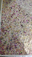 Feuille acrylique transparente personnalisée à paillettes épaisses 4x8 3mm 4mm 5mm