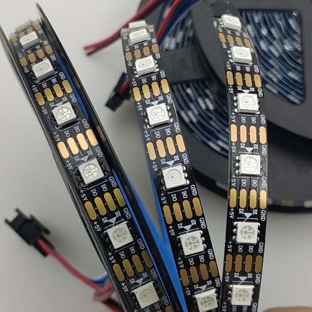 DC5V 12V WS2811 Ws2812 Ws2813 Ws2815 Led Strip Addressable RGB SMD5050 30 60 144led/m IP20 IP65 IP67 IP68 Pixel Led Light Strip