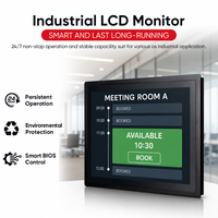 Moniteur tactile industriel KEINONE 15 pouces avec contrôle intelligent du BIOS pour la réservation de salles de réunion et les halls d'accueil d'entreprises