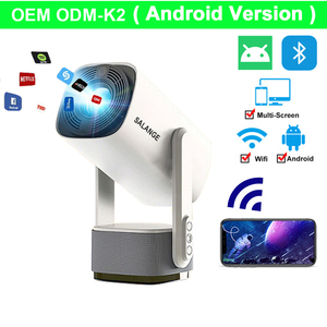 Salange <span class=keywords><strong>K2</strong></span> Nouveau design Vente en gros d'usine Projecteur de cinéma maison Full HD 720P Mini projecteur vidéo portable Android 11 intelligent - Product Image 2