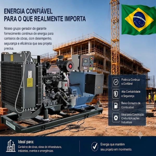 87kW Open CKD Diesel Engineered for Demanding Brazil Construction Sites Remote Field Infrastructure Projects Generator