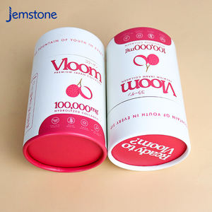 Fábrica al por mayor 100% tubo de papel artesanal biodegradable reciclado cilindro tubo de papel de embalaje de cartón - Product Image 1