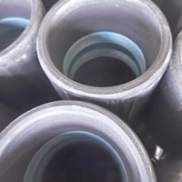 Raccord anti-corrosion et résistant à l'abrasion avec revêtement interne haute performance en EXPE (Polyéthylène haute température) API 5CT Taille 3-1/2 pouces