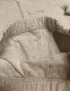 <span class=keywords><strong>Tuta</strong></span> da donna personalizzata <span class=keywords><strong>con</strong></span> logo, in pile elasticizzato di cotone, composta da felpa <span class=keywords><strong>con</strong></span> cappuccio, giacca corta e pantaloni a <span class=keywords><strong>gamba</strong></span> larga - Product Image 6