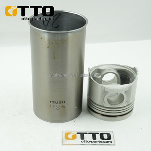 Piezas de excavadora OTTO ZX200 <span class=keywords><strong>ZX230</strong></span> ZX270 6BG1 4BG1 Juego de revestimiento de cilindro de motor 87814107-0 187814-1070 1878141070 para Isuzu - Product Image 6
