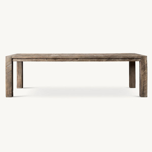 Tavolo Rustico in Legno Fatto a Mano Rhoohill, Arredamento per Sala da Pranzo in Legno Massello, Tavolo da Cucina in Stile Country - Product Image 3