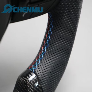 Volante in Fibra di Carbonio Nero per <span class=keywords><strong>BMW</strong></span> F10 F20 F07 <span class=keywords><strong>F45</strong></span> F32 F30 F87 F12 F11 F25 F31 F34 F33 F36 F22 F23 X6 E71 X5 E70 M3 M5 - Product Image 6