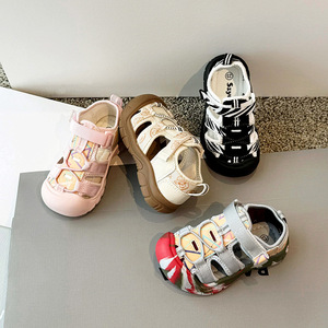 Sandales athlétiques pour enfants, garçons et filles, chaussures de randonnée en plein air, chaussures de sport à bout fermé, chaussures de plage, sandales d'été pour enfants - Product Image 4