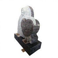 Pierre tombale en granit bleu Bahamas à vendre, fournisseur de pierres tombales au Vietnam, granit commémoratif