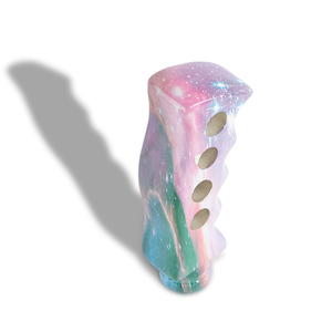 Pommeau de levier de vitesse en résine personnalisé poignée de couteau automatique universelle pour voiture pommeau de levier de vitesse Doodle fendu poignée de pistolet pommeau de levier de vitesse manuel - Product Image 2