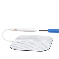 Électrodes réutilisables pour appareil de Massage Tens Pad, 10 pièces, usine de chine, remplacement pour appareil Ems