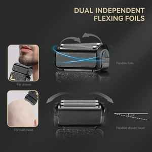 VGR V-374 Electric Foil Shaver High-Speed Professional Bald Head Trimmer Cordless Electric Razor Beard Trimmer Grooming Kit - Product Image 4