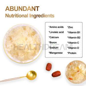 Extracto orgánico seco natural Tremella Fuciformis Beta-Glucan Precio bajo Extracto de hongo <span class=keywords><strong>blanco</strong></span> puro - Product Image 2
