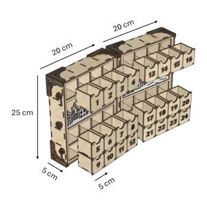 <span class=keywords><strong>Livre</strong></span> en <span class=keywords><strong>bois</strong></span> d'art populaire écologique personnalisé <span class=keywords><strong>calendrier</strong></span> <span class=keywords><strong>de</strong></span> <span class=keywords><strong>l</strong></span>'<span class=keywords><strong>avent</strong></span> décoration <span class=keywords><strong>de</strong></span> la maison boîte-cadeau compte à rebours artisanat ornemental pour - Product Image 4